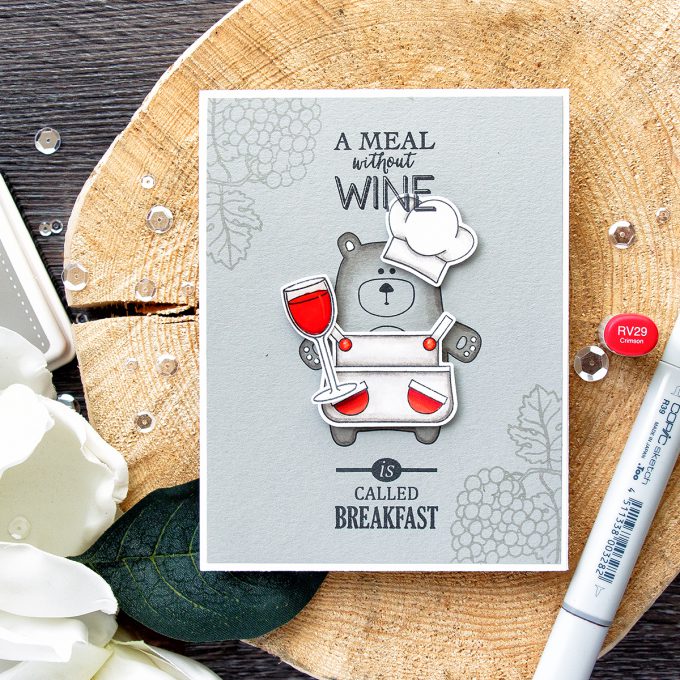 Simon Says Stamp | A Meal Without Wine...