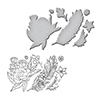 Spellbinders Feather Cling Stamp and Die