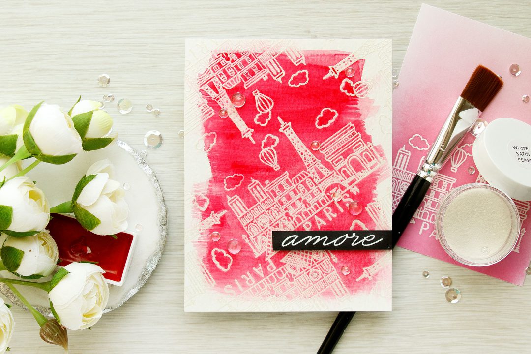 Hero Arts | Watercolor Amore Valentine's Day Card