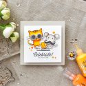 Hero Arts | Wobbler Let's Get Fizzy Funny Cat & Mouse Birthday Card