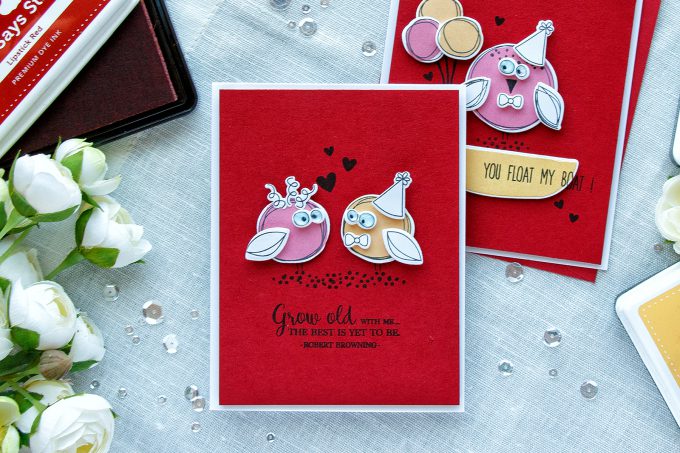 Simon Says Stamp | Doodle Valentine's - Stretching Basic Shape Stamps