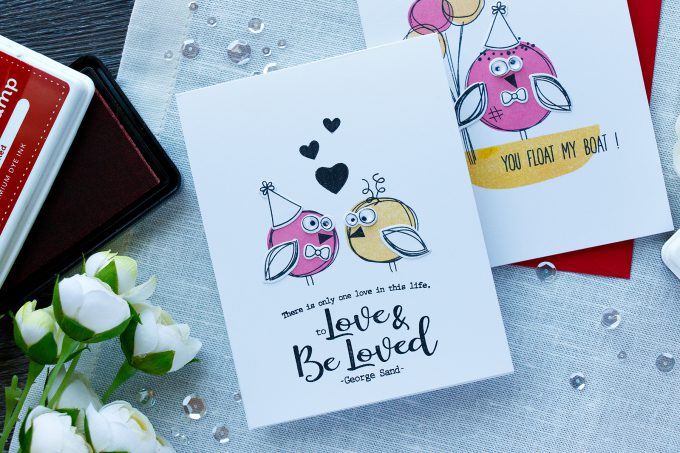 Simon Says Stamp | Doodle Valentine's - Stretching Basic Shape Stamps