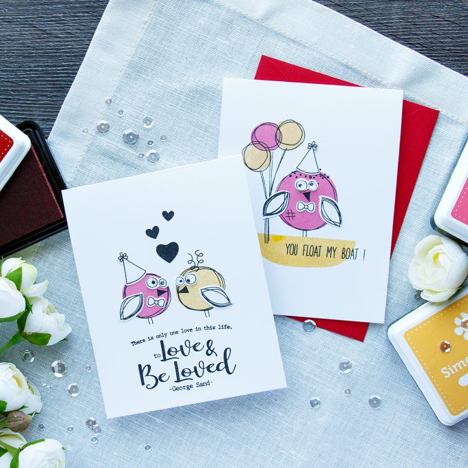 Simon Says Stamp | Doodle Valentine's - Stretching Basic Shape Stamps