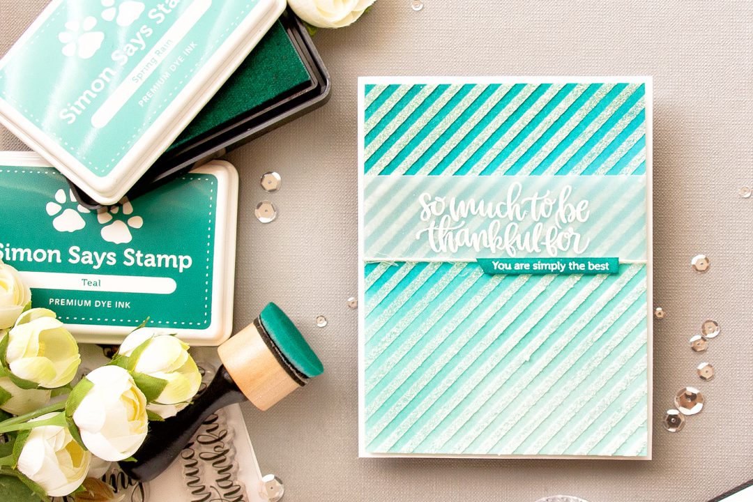 Simon Says Stamp | So Much To Be Thankful For - Glimmer Paste Dimensional Background