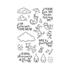 Hero Arts Raining Cats and Dogs Stamps