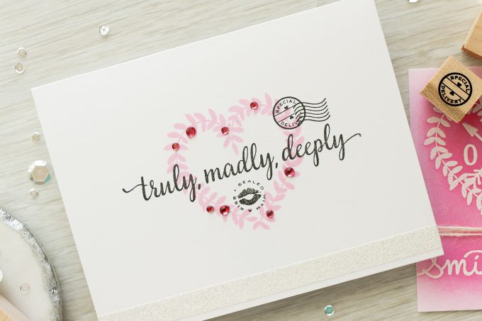 Hero Arts | Truly Madly Deeply - One Layer Stamping