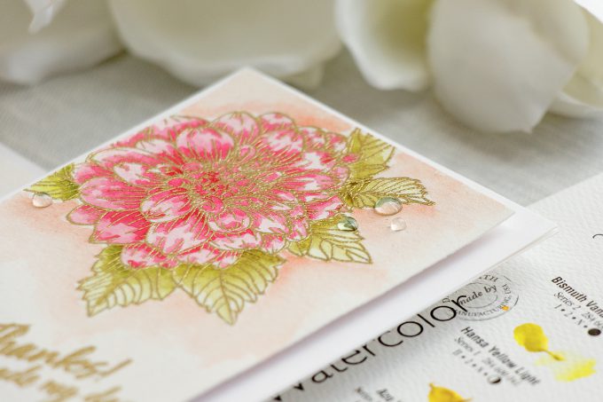 Hero Arts | 4-Bar Watercolor Floral Cards