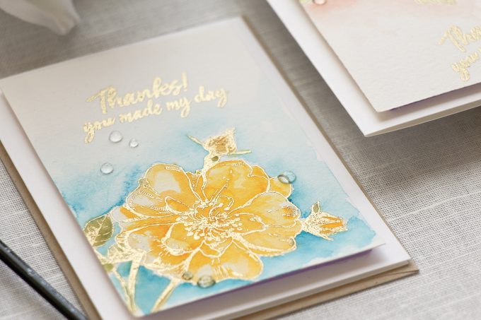 Hero Arts | 4-Bar Watercolor Floral Cards