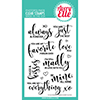 Avery Elle Clear Stamps Favorite Person Set