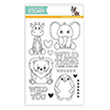 Simon Says Clear Stamps Wild Cuddly Critters