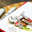 Hero Arts | My Monthly Hero March 2017 Kit - You're My Pick Bunny Card by Yana Smakula