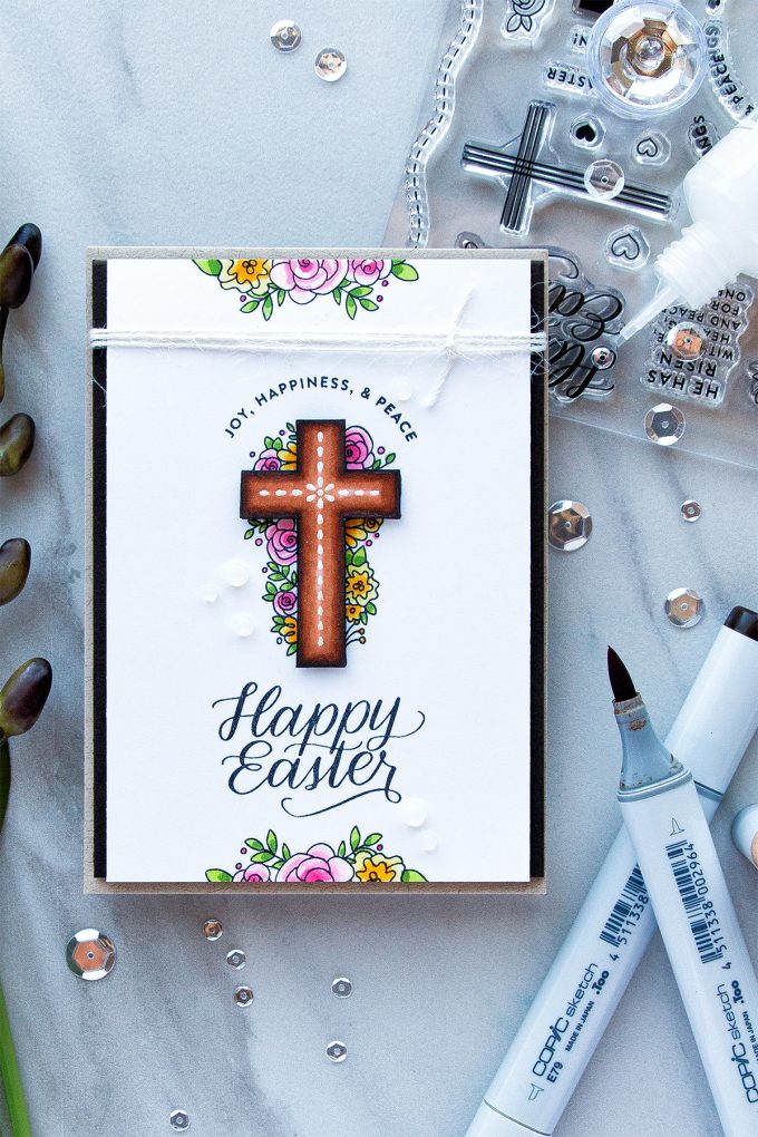 Simon Says Stamp | Happy Easter 4 Bar Card by Yana Smakula