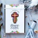 Simon Says Stamp | Happy Easter 4 Bar Card by Yana Smakula