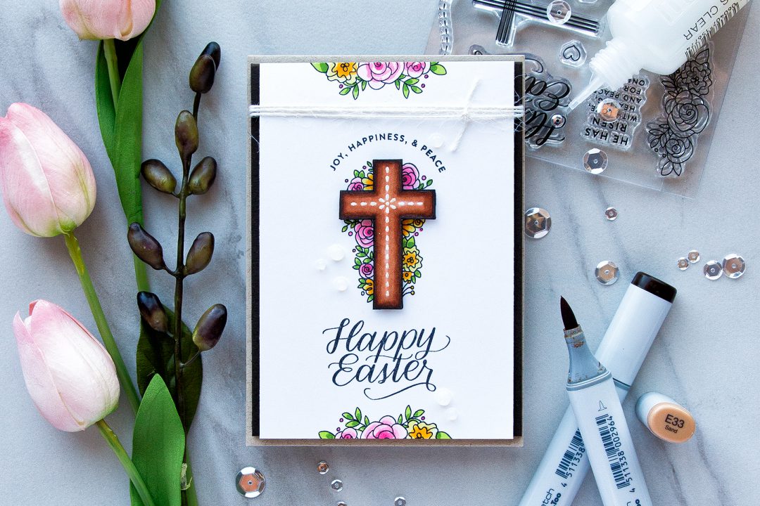 Simon Says Stamp | Happy Easter 4 Bar Card by Yana Smakula