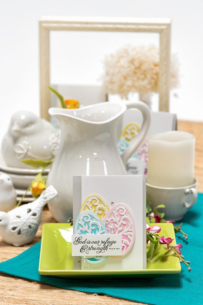 Spellbinders | Easter Cards. Die Cutting and Stencilling 3 Ways. Video