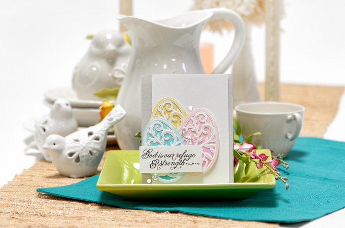 Spellbinders | Easter Cards. Die Cutting and Stencilling 3 Ways. Video