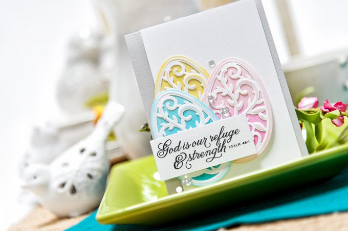 Spellbinders | Easter Cards. Die Cutting and Stencilling 3 Ways. Video