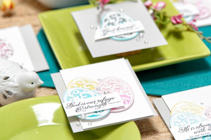 Spellbinders | Easter Cards. Die Cutting and Stencilling 3 Ways. Video