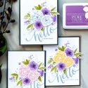 WPlus9 | Petunias and Peonies Cards