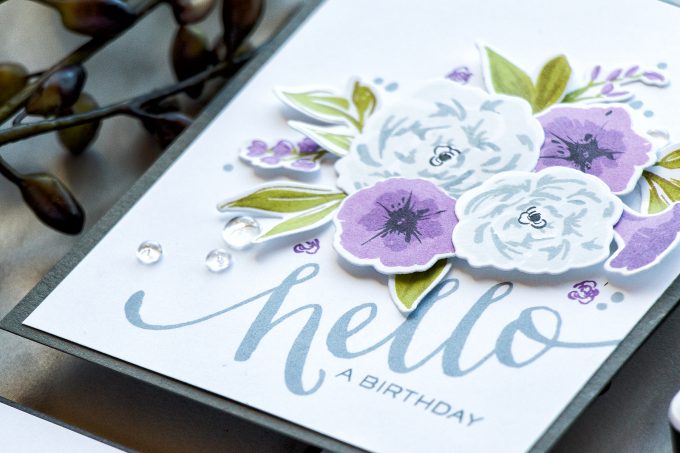 WPlus9 | Petunias and Peonies Cards