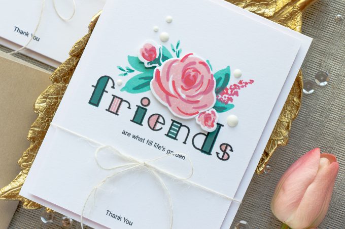 Simon Says Stamp | Floral Thank You Cards for Friends. Video