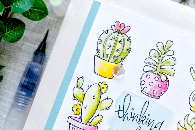 Simon Says Stamp | May Card Kit - Cacti Thinking Of You Card