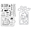 Hero Arts Enjoy the Journey Clear Stamp and Die Combo