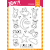 WPlus9 Little Dreamers Stamp Set