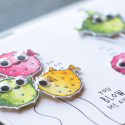 Hero Arts | Funny Puffer Fish Cards - Let's Float Away Together