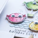 Hero Arts | Funny Puffer Fish Cards - Let's Float Away Together