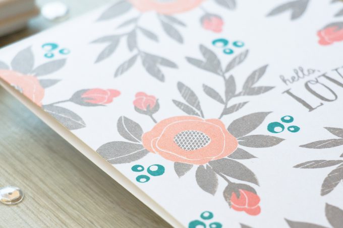 WPlus9 | One Layer Spring Blooms Card. Video