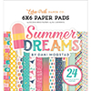 Echo Park Summer Dreams 6 X 6 Paper Pad