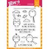 WPlus9 Happy Birds Stamp Set