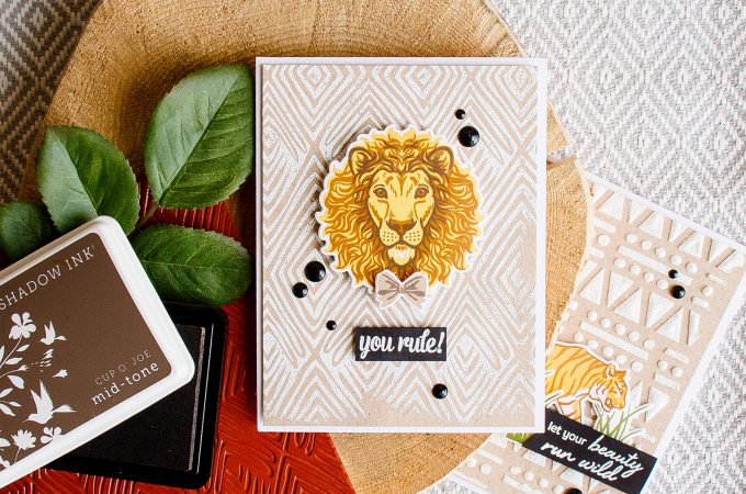 Hero Arts | You Rule Card with Color Layering Lion