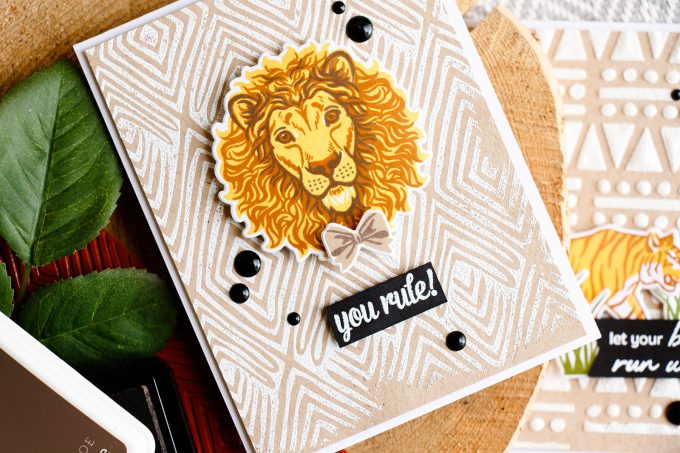 Hero Arts | You Rule Card with Color Layering Lion