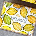 Simon Says Stamp | Multicolor Stamping using Solid Images. Video Tutorial - Dancing Fruit cards by Yana Smakula