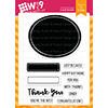 WPlus9 Basic Labels Stamp Set