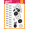 WPlus9 Citrus Background Builders Stamp Set