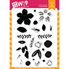 WPlus9 Southern Summer Florals 2 Stamp Set