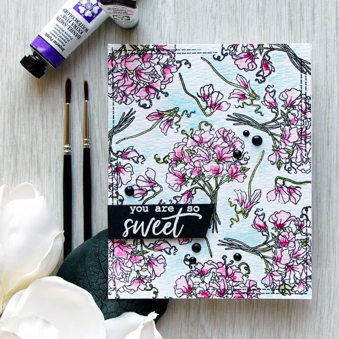 Hero Arts | You Are So Sweet Card. July My Monthly Hero Blog Hop + Giveaway
