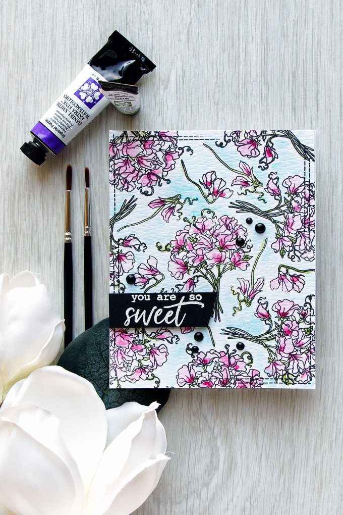 Hero Arts | You Are So Sweet Card. July My Monthly Hero Blog Hop + Giveaway