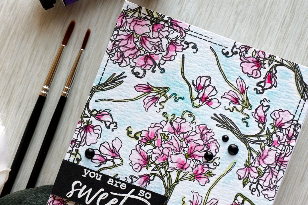 Hero Arts | You Are So Sweet Card. July My Monthly Hero Blog Hop + Giveaway