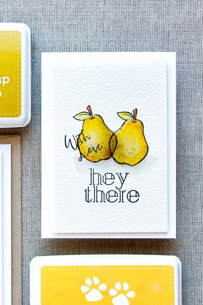 Simon Says Stamp | More Cardmaking Ideas using Dancing Fruits