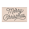 Hero Arts Rubber Stamp Merry Christmas Script 