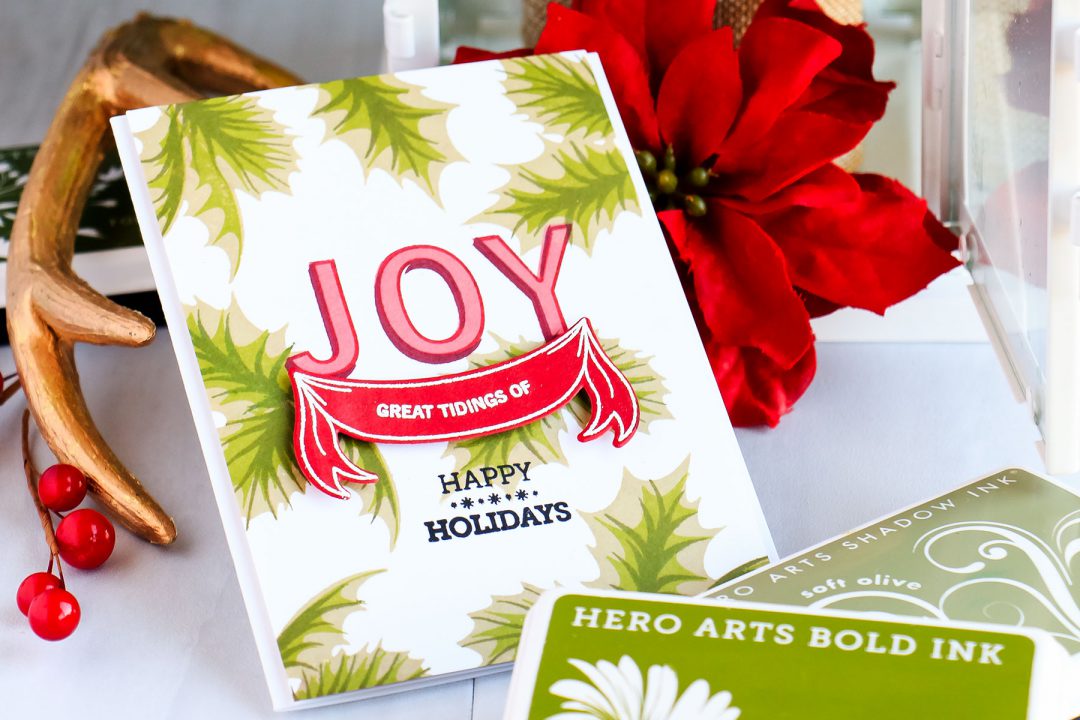 Hero Arts | Great Tidings Of Joy - Scrapbook & Cards Today