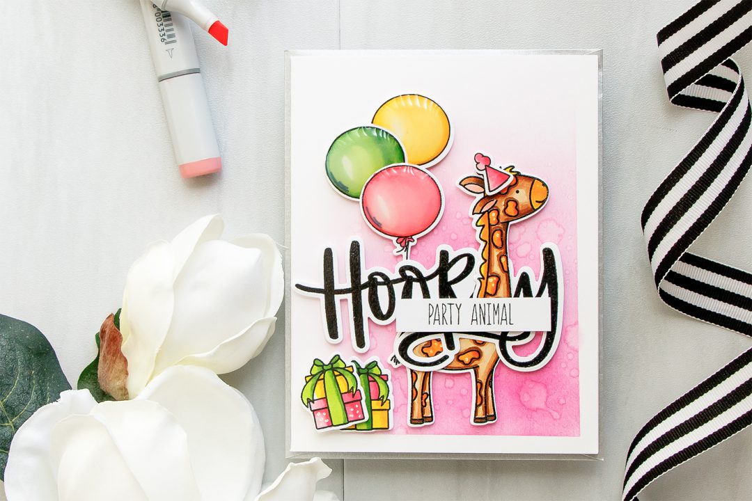 Neat & Tangled | Hooray! Party Animal! Birthday Card