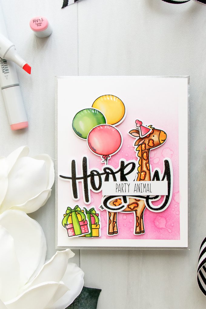 Neat & Tangled | Hooray! Party Animal! Birthday Card