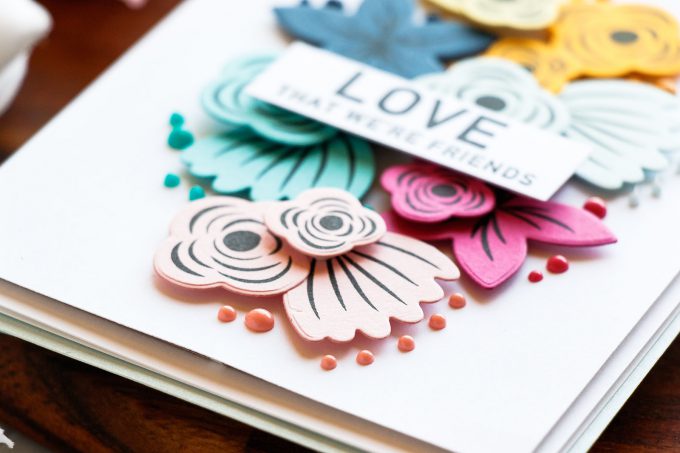 Simon Says Stamp | Colorful Circles Inspiration Turned Into Flowers using Hope Blooms Stamps