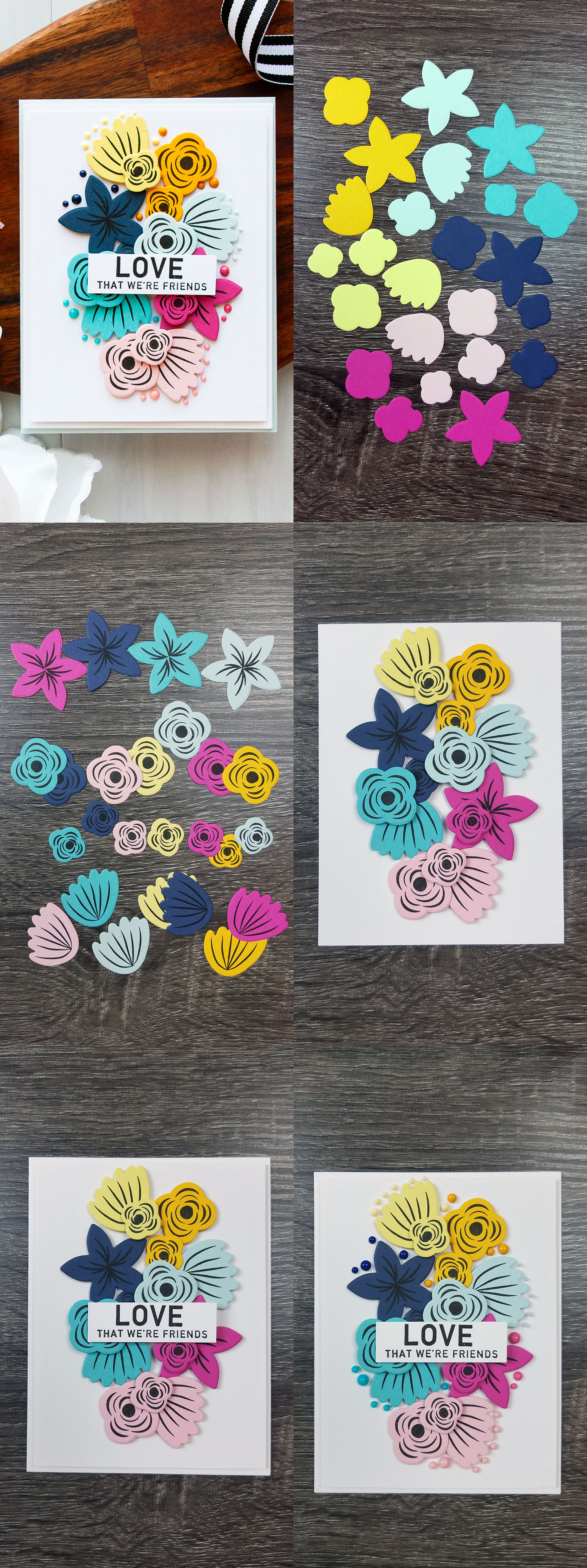 Simon Says Stamp | Colorful Circles Inspiration Turned Into Flowers using Hope Blooms Stamps