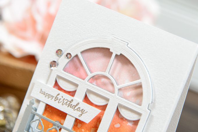 Spellbinders | Decorative Flower Box Birthday Card